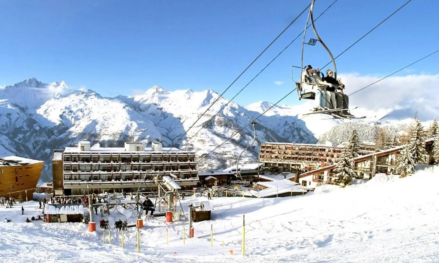 Apartment Residence Roc Belleface C - Appartement 3 Pieces 8 Personnes A Arc 1600 A Cote Des Pistes Et Des Commerces, Avec Acces Gratuit A La Piscine Et Au Sauna De Mae-1998 Les Arcs